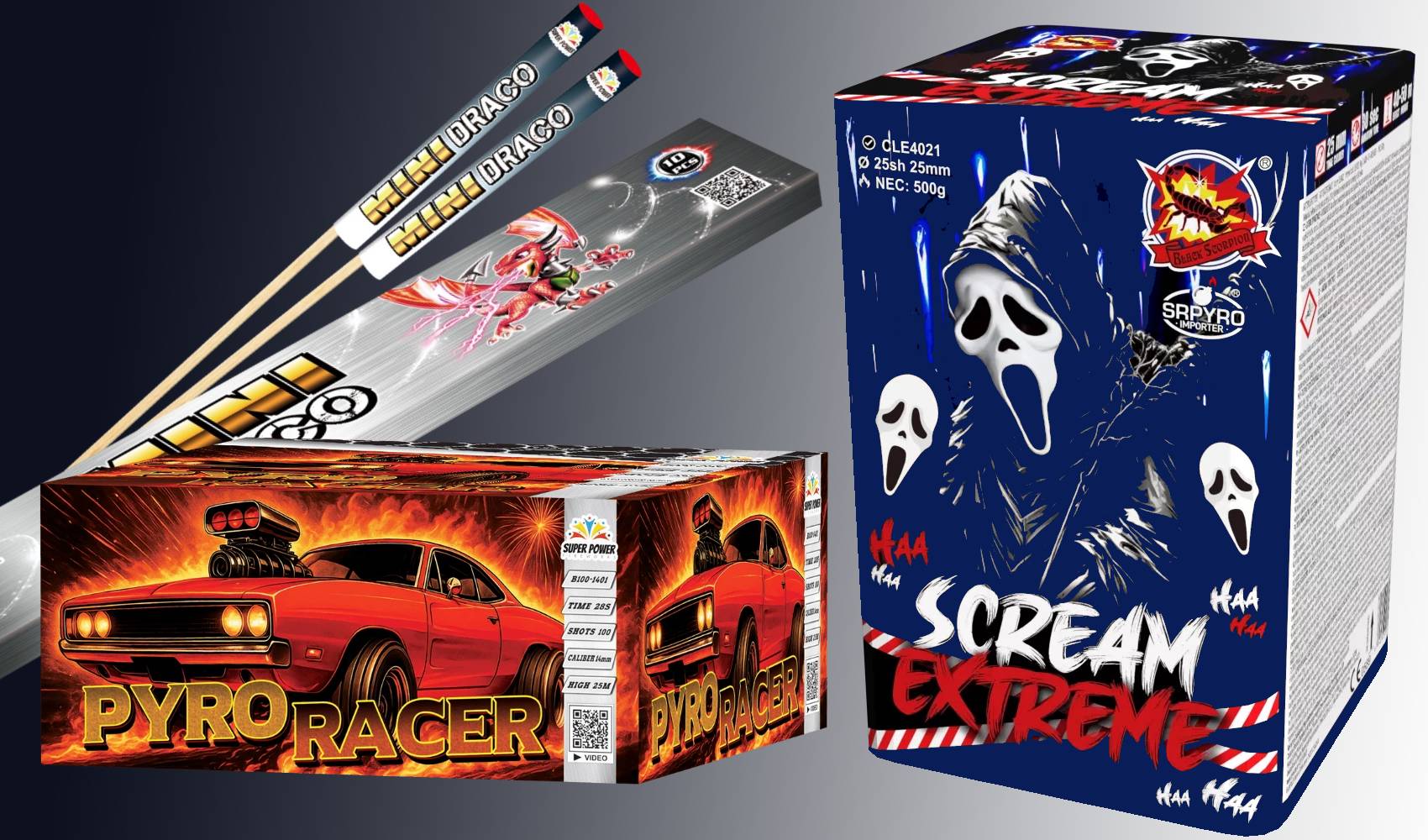 Pierwsza listopadowa dostawa fajerwerków – nowości 2025!