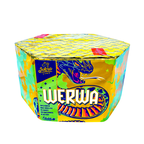 Wyrzutnia Werwa 61 strzałów 1,2"