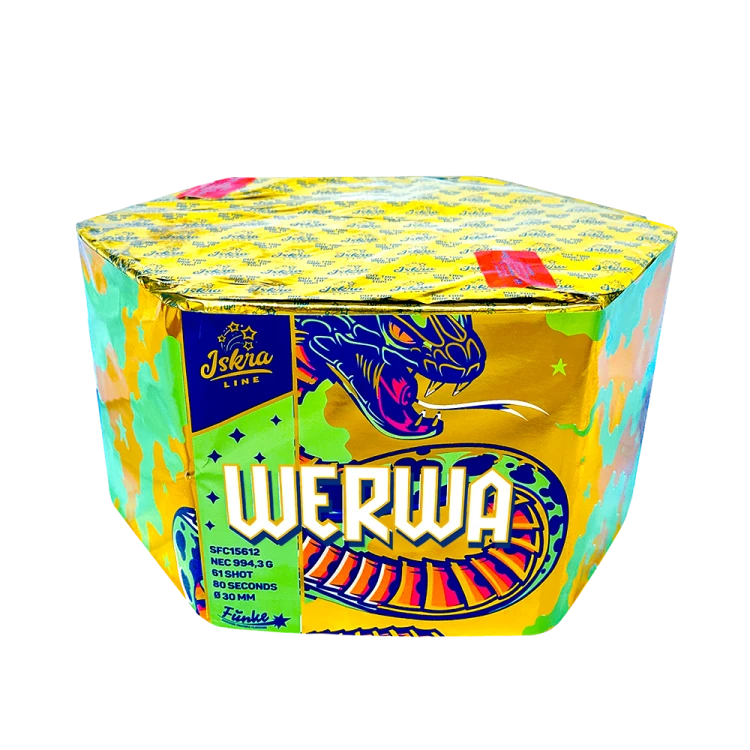 Wyrzutnia Werwa 61 strzałów 1,2"