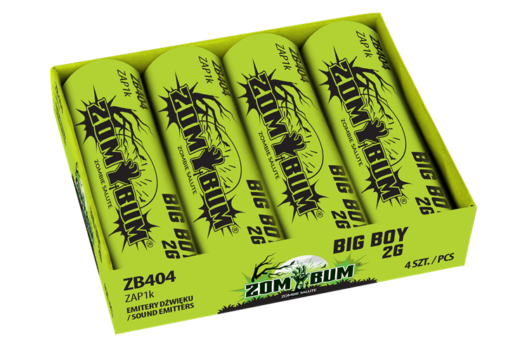 Petardy Zom Bum Big Boy 2G - 4 sztuki