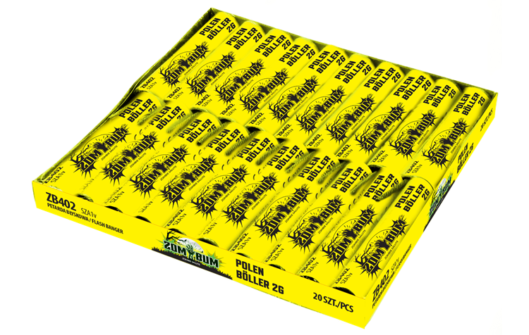 Petardy Zom Bum Polen Boller 20 sztuk 40 gram