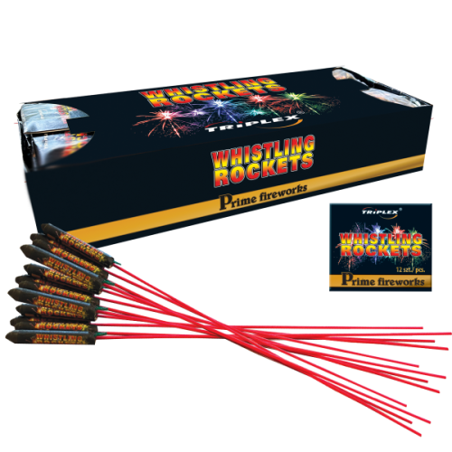 Rakietki  Whistling rocket TXR445 -12 sztuk