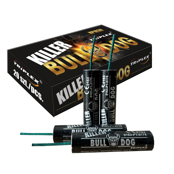 Petardy KILLER BULL DOG 20SZT. P1 40 gram