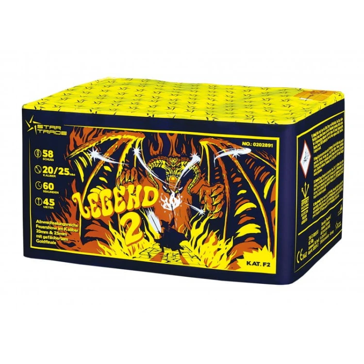 Wyrzutnia Legend 2 - 58 strzałów 0,8"/1"