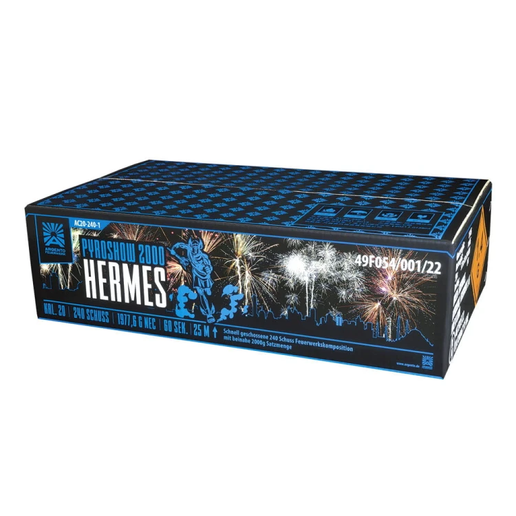 Pyroshow 2000 Hermes 240 strzałów 20 mm