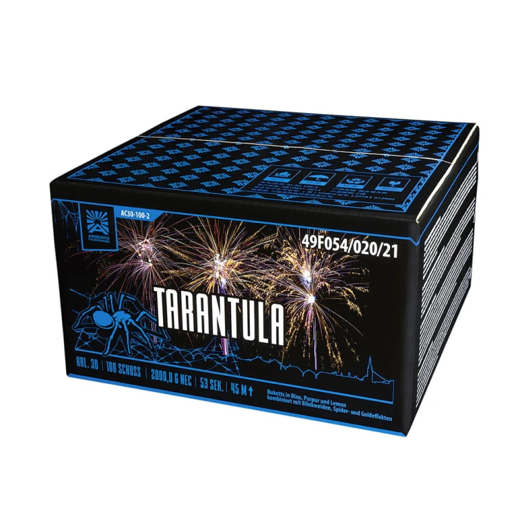 Pyroshow Tarantula 100 strzałów 30 mm