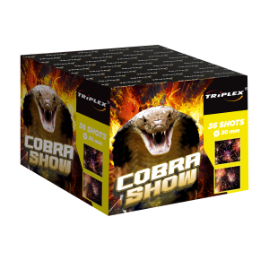 Wyrzutnia Cobra Show TXB1076 - 36 strzałów 1,2"
