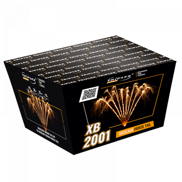Wyrzutnia XB2001 Brocade Horse Tail 40 strzałów 1"