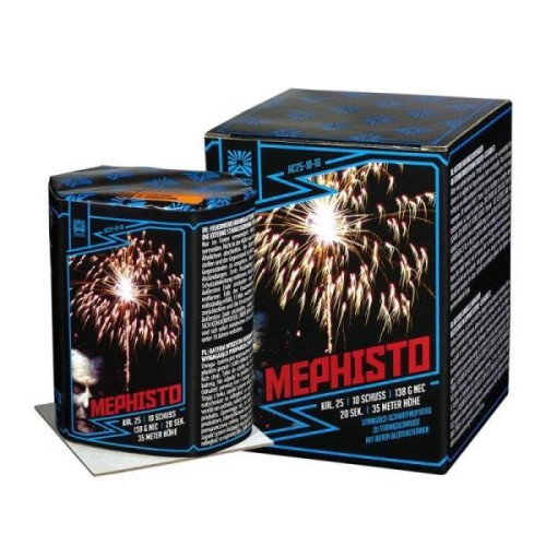 Wyrzutnia Mephisto 10 strzałów 25mm
