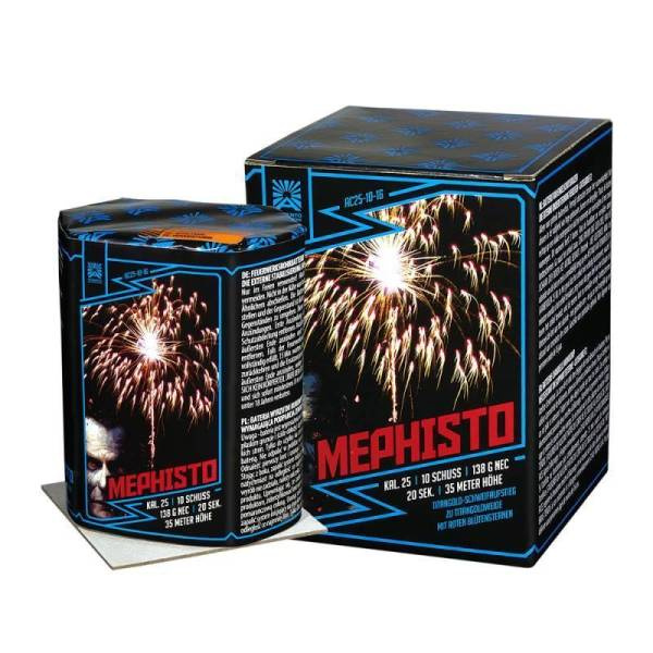 Wyrzutnia Mephisto 10 strzałów 25mm