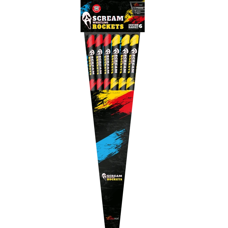 Rakiety Scream Rocket PXR226 - 6 sztuk