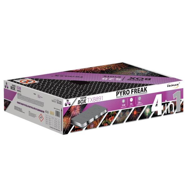 Compound Pyro Freak 528 strzałów 0,8"