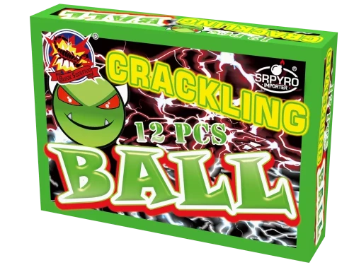 Kulki CLE0052 Crackling Ball 12 sztuk