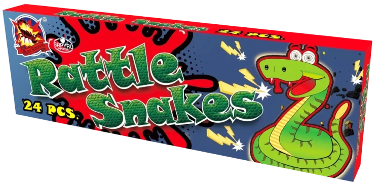 Petardy Rattle Snakes CLE0054 - 24 sztuki