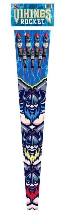 Rakiety Vikings Rocket CLE2590 - 7 sztuk