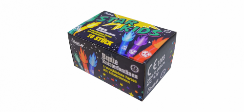 Zestaw Fontann Star Kids 10 sztuk