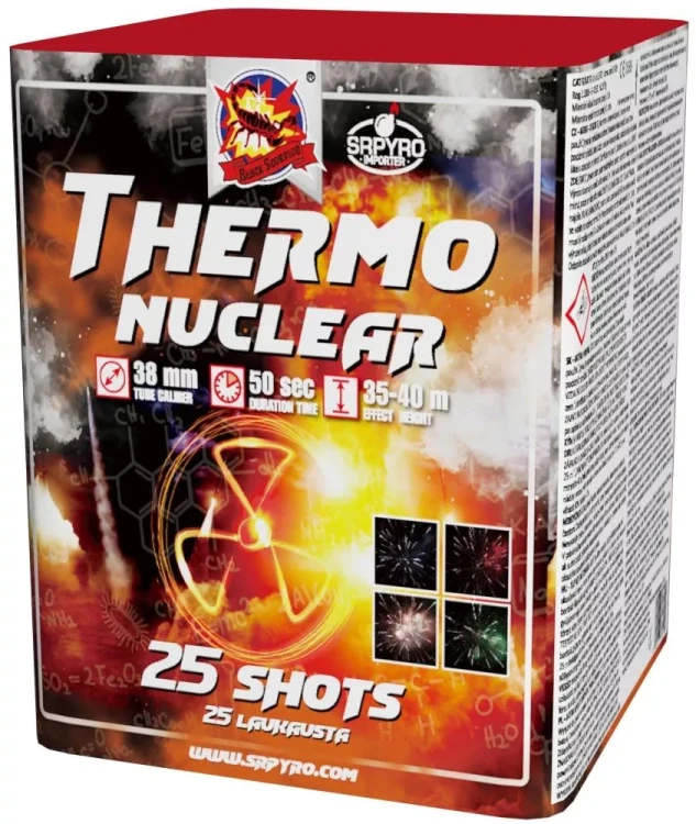 Wyrzutnia Thermonuclear  25 strzałów 38 mm