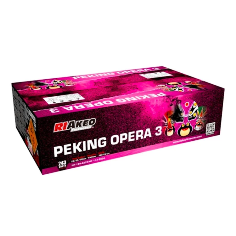Compound Peking Opera 3 Riakeo 243 strzały 20/25/30 mm