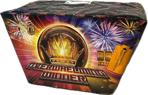 Wyrzutnia Overwhel Ming Winner 35 strzałów 1"