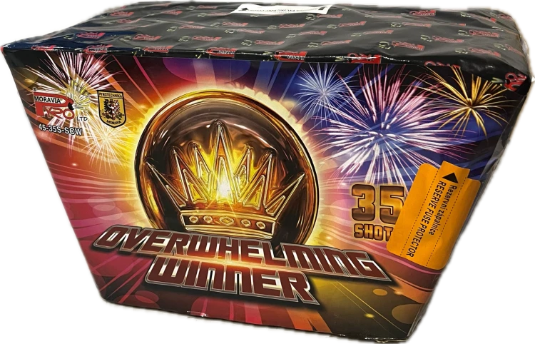 Wyrzutnia Overwhel Ming Winner 35 strzałów 1"