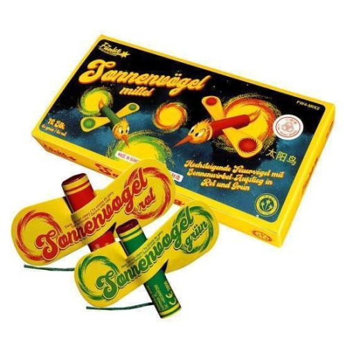 Motyle Sonnenvogel Mittel 12 sztuk