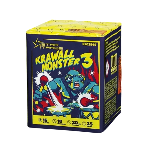 Wyrzutnia Krawall Monster 3 - 16 strzałów 20 mm