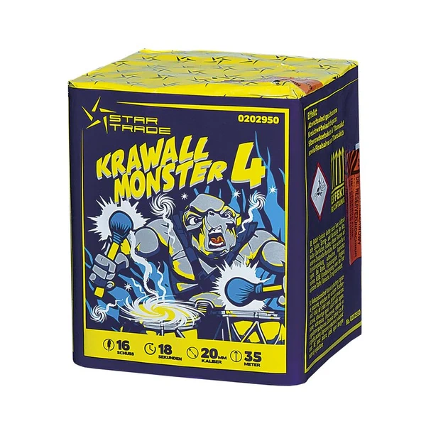 Wyrzutnia Krawall Monster 4 - 16 strzałów 20 mm