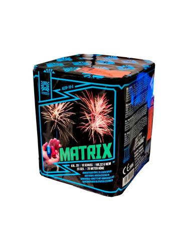 Wyrzutnia Matrix 16 strzałów 0,8"