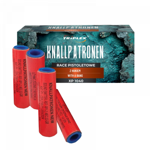 Knallpatronen Race pistoletowe z hukiem - P1 - 50 sztuk