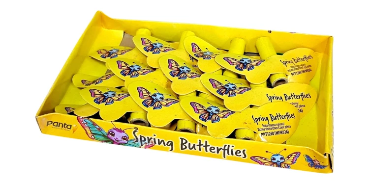 Latające motyle Spring Butterflies 12 sztuk