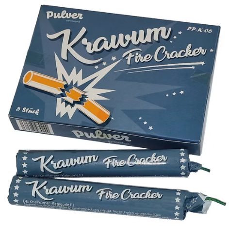 Petardy Krawum Fire Cracker 6 sztuk 30 gram