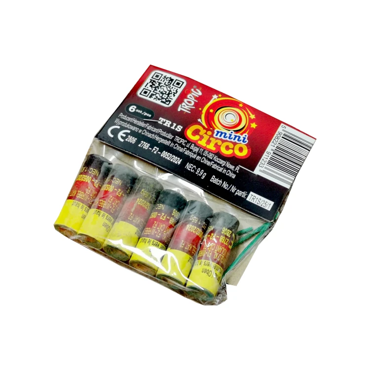Bączki Laserballs TR1S Mini Circo 6 sztuk Tropic