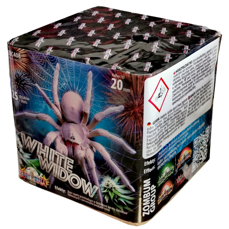 Wyrzutnia White Widow 25 strzałów 0,8" ZBC408 F2