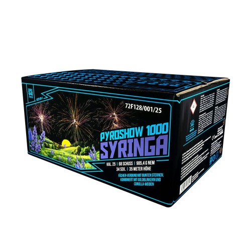 Pyroshow 1000 Syringa 68 strzałów 1"