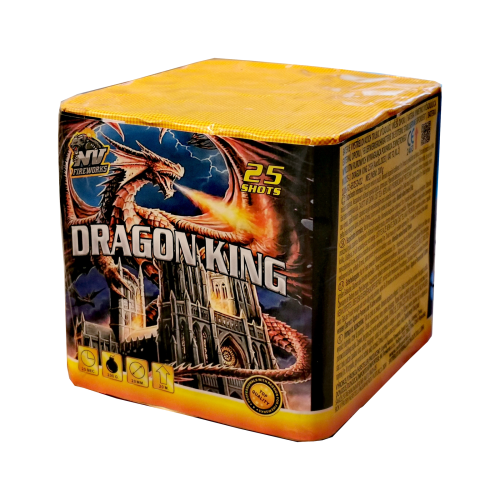 Wyrzutnia Dragon King 25 strzałów 0,8"