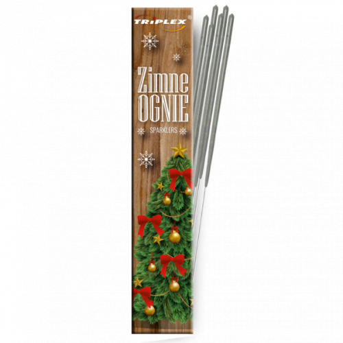 Zimne ognie TXF748B 28 cm 10 sztuk Choinka