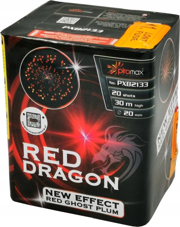 Wyrzutnia Red Dragon 20 strzałów 20 mm