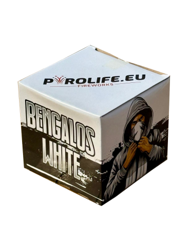 Ogień Bengalski P-OW/W biały 4 sztuki Pyrolife