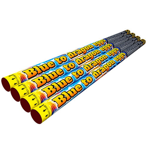 Rzymski Ogień JRC37/1 BLUE TO DRAGON EGGS 8 strzałów 4 sztuki