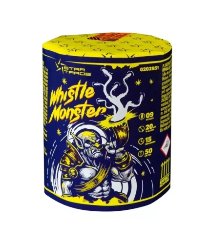 Wyrzutnia Whistle Monster - 9 strzałów 20 mm