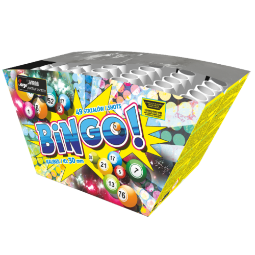 Wyrzutnia JW808 Bingo 49 strzałów 1.2"