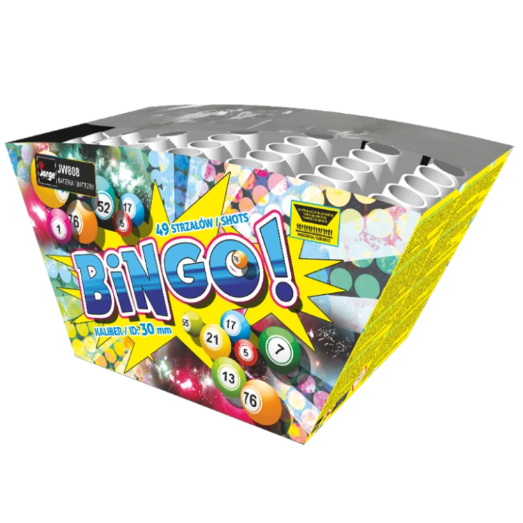 Wyrzutnia JW808 Bingo 49 strzałów 1.2"