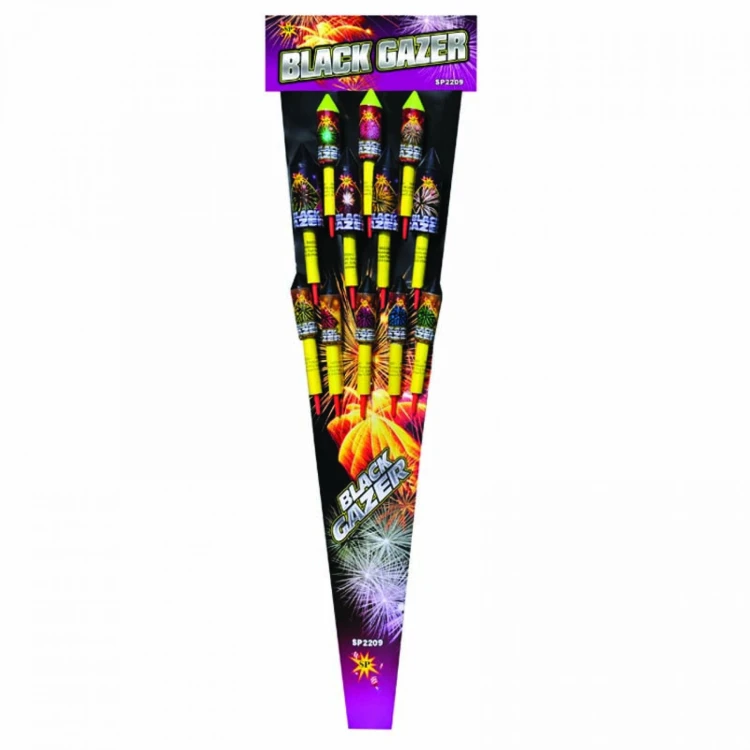 Zestaw rakiet  Black Gazer 12 sztuk