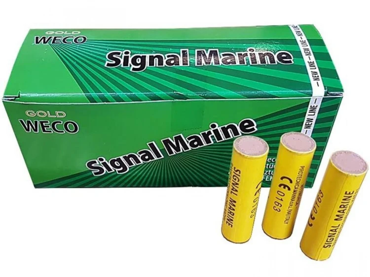 Race pistoletowe Signal Marine - 50 sztuk