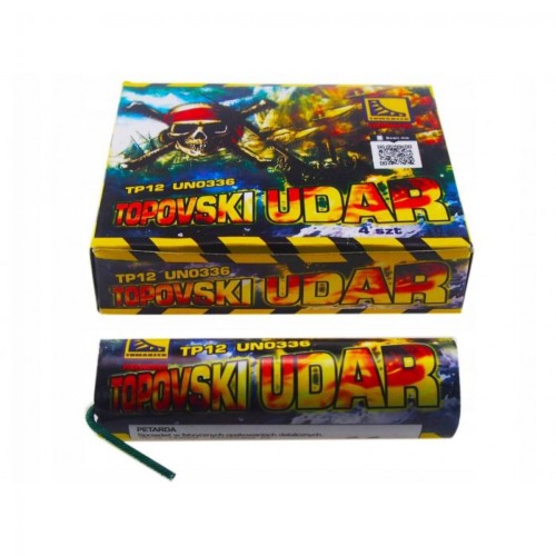 Petardy Topovski Udar TP12  4 sztuki