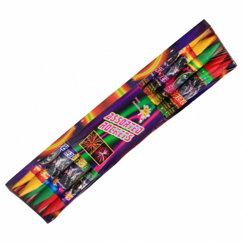 Zestaw rakiet Assorted rockets  12 sztuk