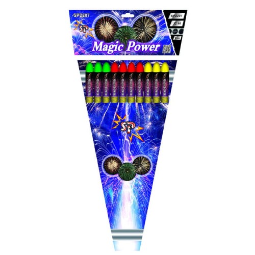 Zestaw rakietek Magic Power 10 sztuk