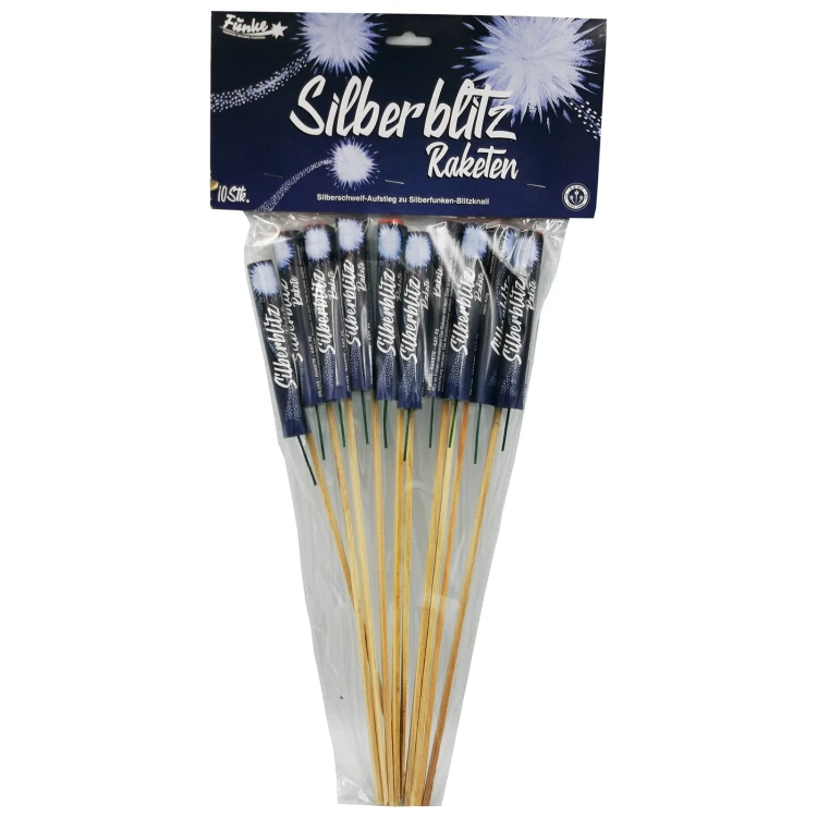Rakiety Silberblitz Raketen 10 sztuk