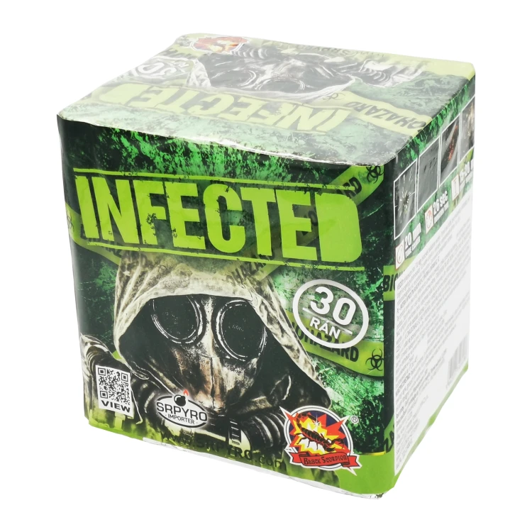 Wyrzutnia Infected 30 strzałów 0,8"