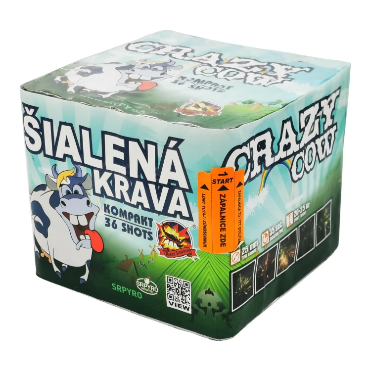 Wyrzutnia Crazy Cow 36 strzałów  1"